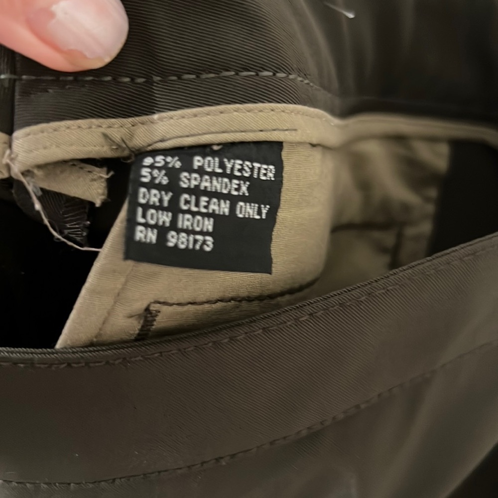 Worth brown-olive  dress pants-trousers - Picture 2 of 7